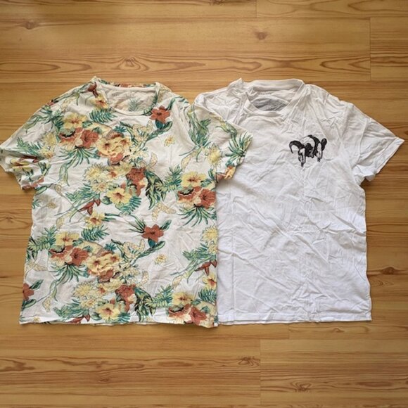 2 used All Saints T-Shirts(M/Over sized fit) - Picture 1 of 6